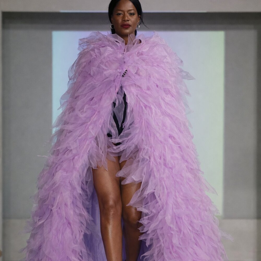 COUTURE ANGEL ORGANZA CAPE